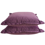 Lily Velvet Purple Cushion